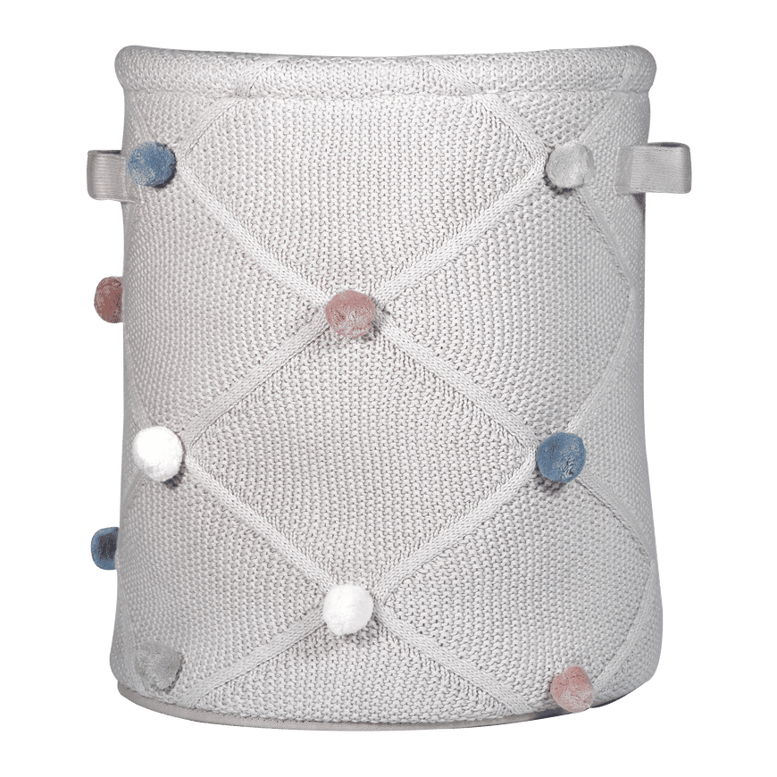 Kindsgut Spielkorb Korb Aufbewahrung Pompon Kinderzimmer Organizer B-Ware