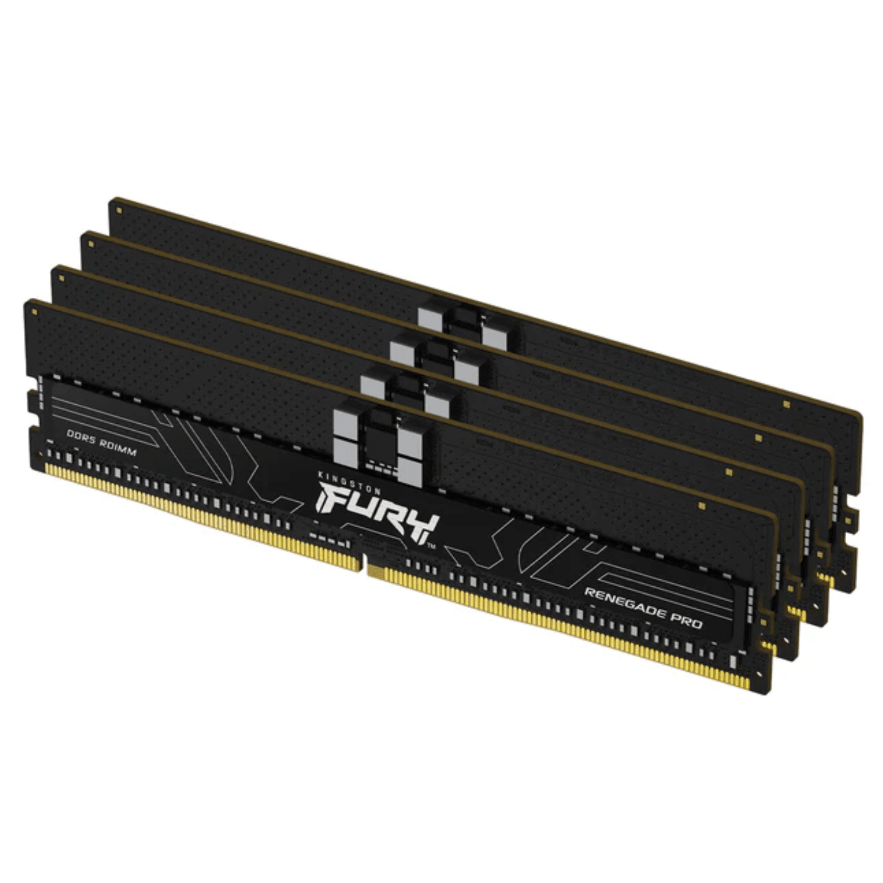 Kingston Arbeitsspeicher Speicher FURY Renegade Pro DDR5 128GB 4x32GB Registered - 0740617335569