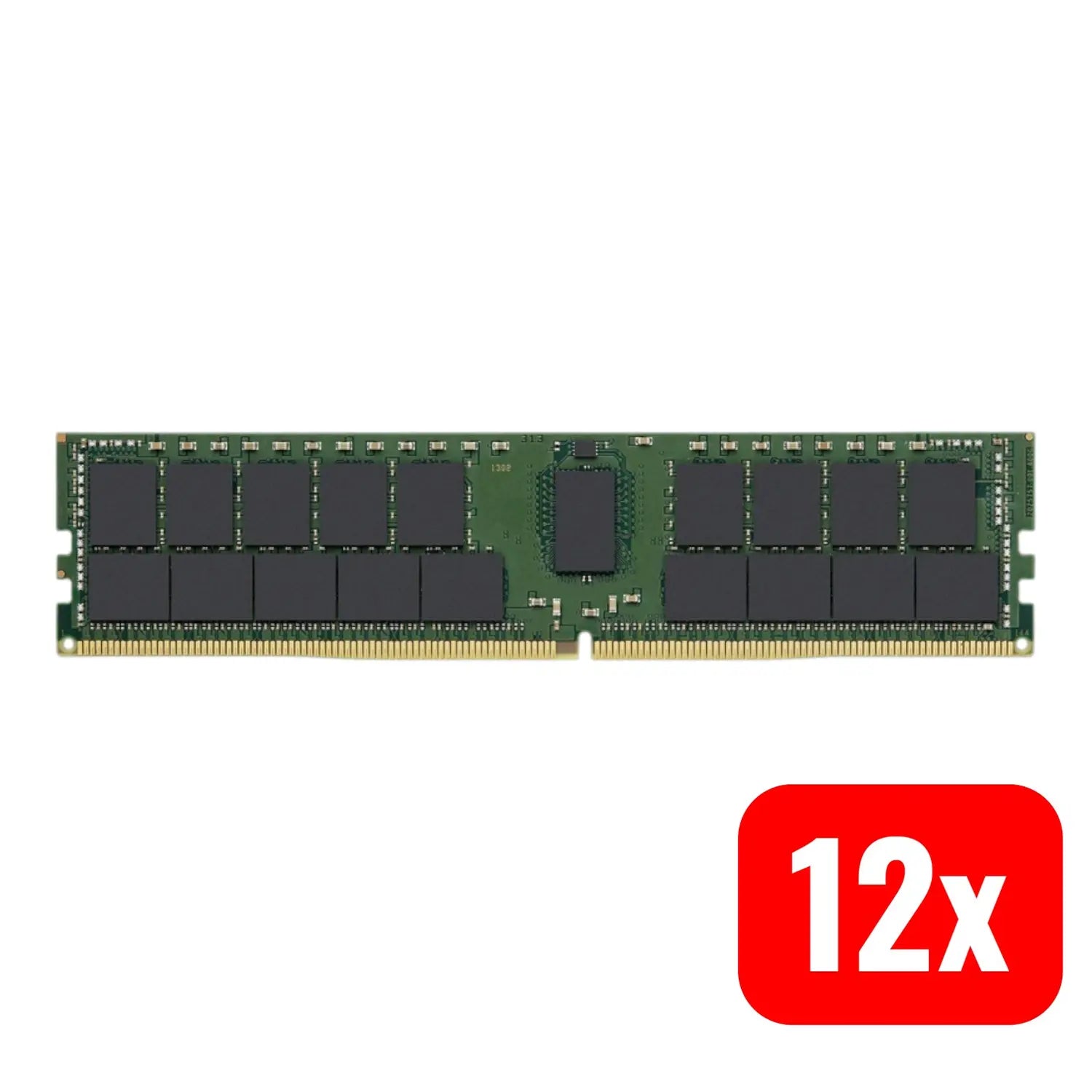 B-Ware Kingston Arbeitsspeicher Modul Speicher Ddr4 64 Gb 1 X 64 Gb Ecc 3200 12 Stück - 740617305142