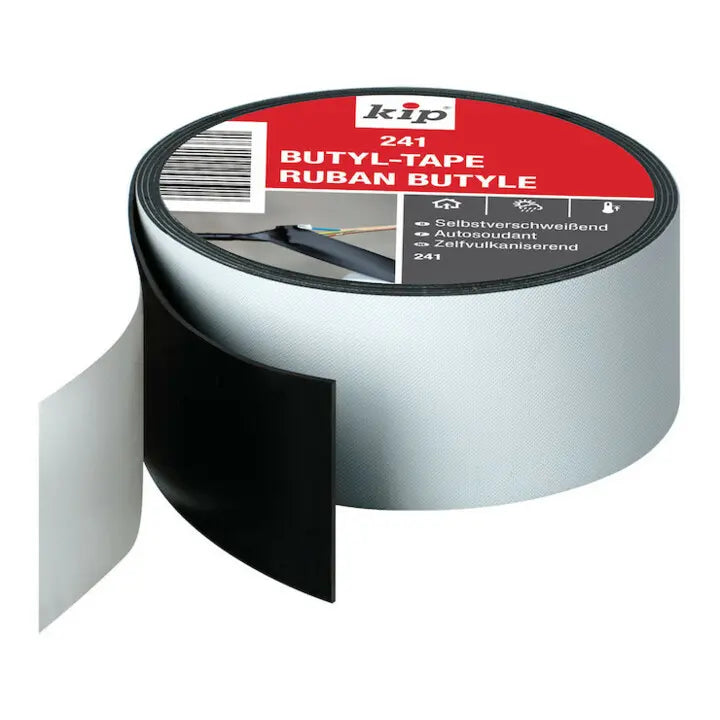 B-Ware Kip Dichtband Reparaturband Butylkautschuk Selbstverschweißend 38 Mm 5 M 6 Stück - 4013142241381