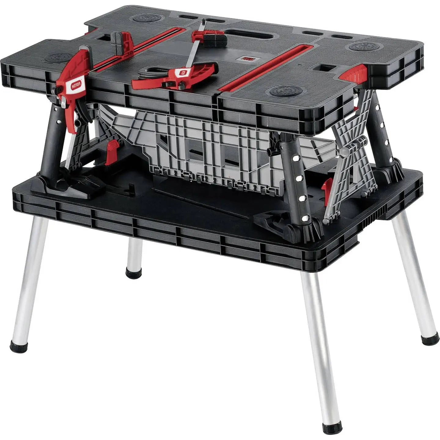 B-Ware Keter 237005 Klappbare Werkbank Arbeitsplatte Arbeitstisch 85x75.5x55 Cm Bank529 - 7290000230825
