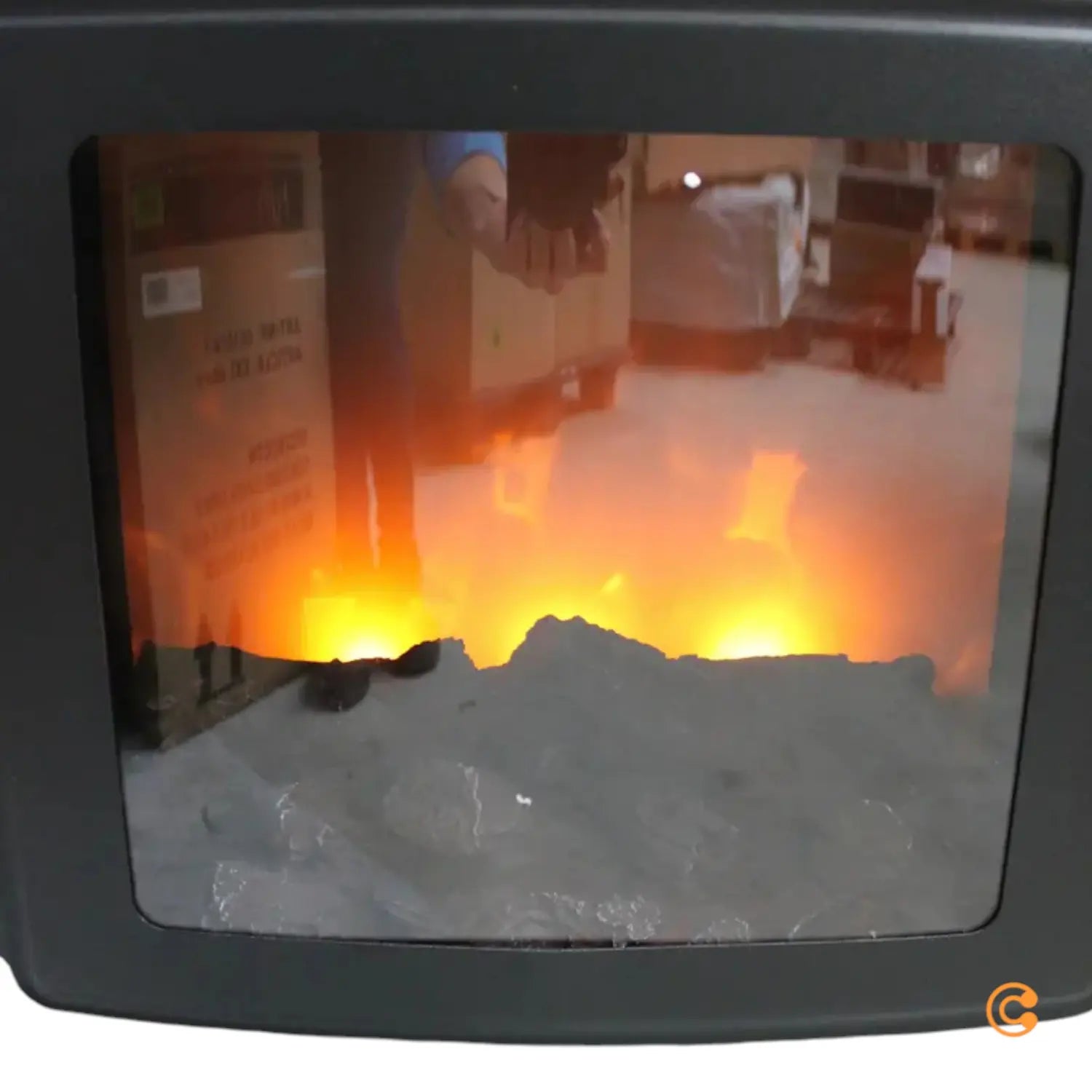 C-Ware Klarstein Bormio Smart Elektrokamin Kamin Heizgeräte Klimagerät Siehe Text/Foto - 4060656231261