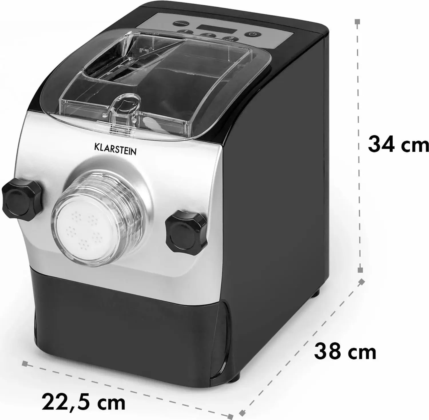 B-Ware Klarstein Pastamania Elektrische Nudelmaschine Pastaautomat Nudelgerät 260 W - 4060656162282