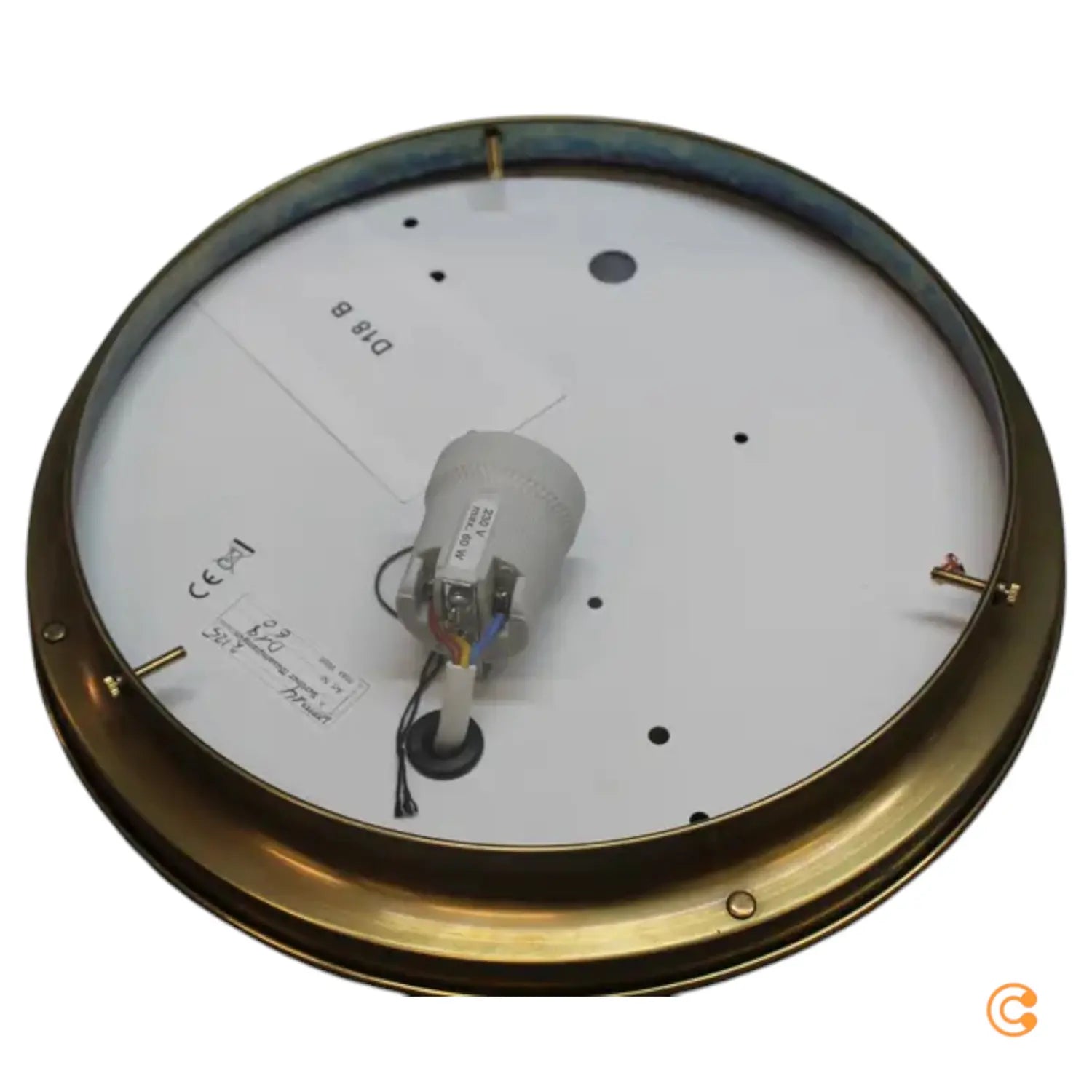 B-Ware Berliner Messinglampen Deckenlampe Deckenlampe Harry ø30cm Siehe Text/Foto - 4043783504019