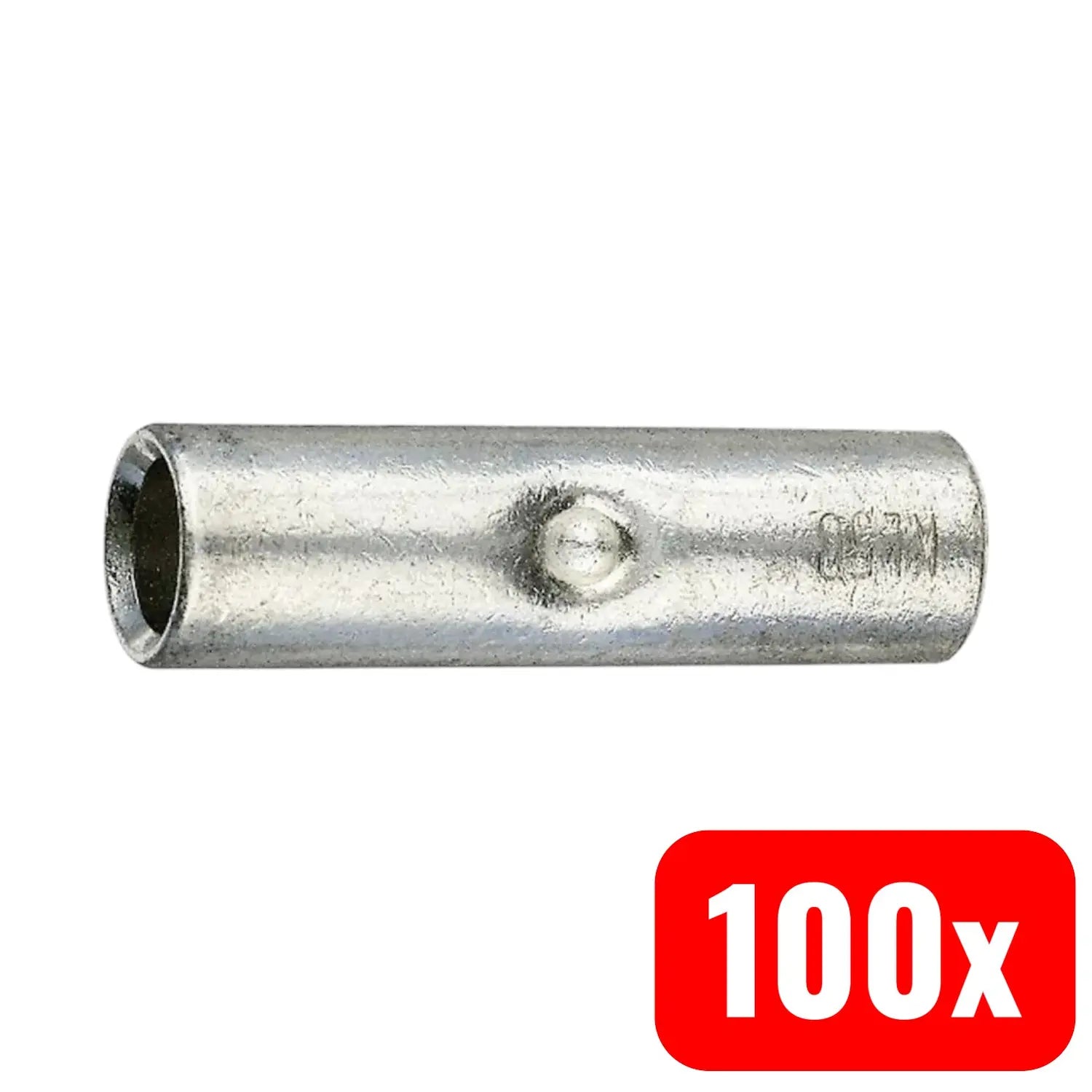 B-Ware Klauke Stoßverbinder 22 R Verbinder Muffe Unisoliert Kupfer 10mm² 100 Stück - 4012078005036