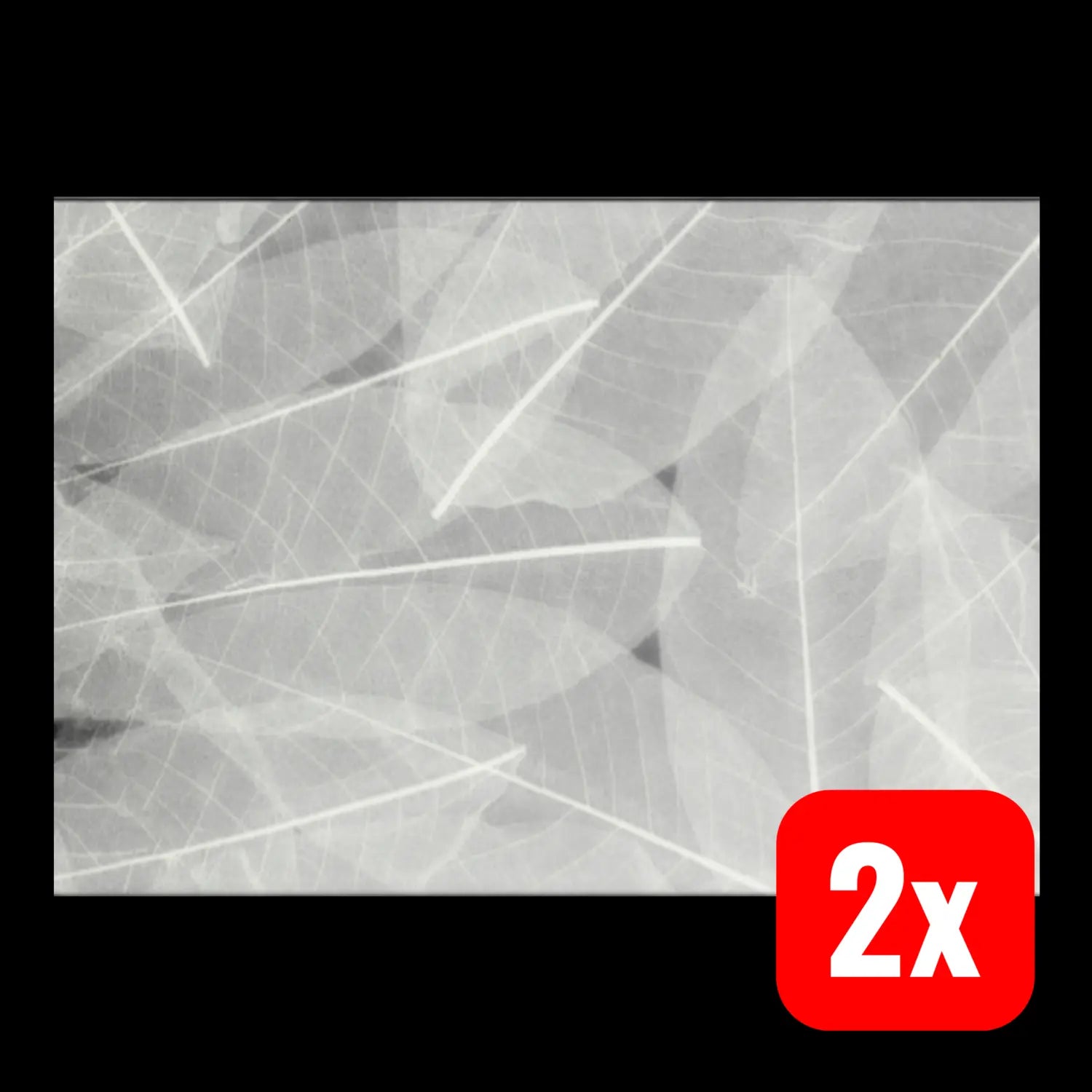 B-Ware Klebefolie Baumblätter Folie Dekofolie Folierung 4 Stück Dekofolierung 2 Sets - 9120074680395