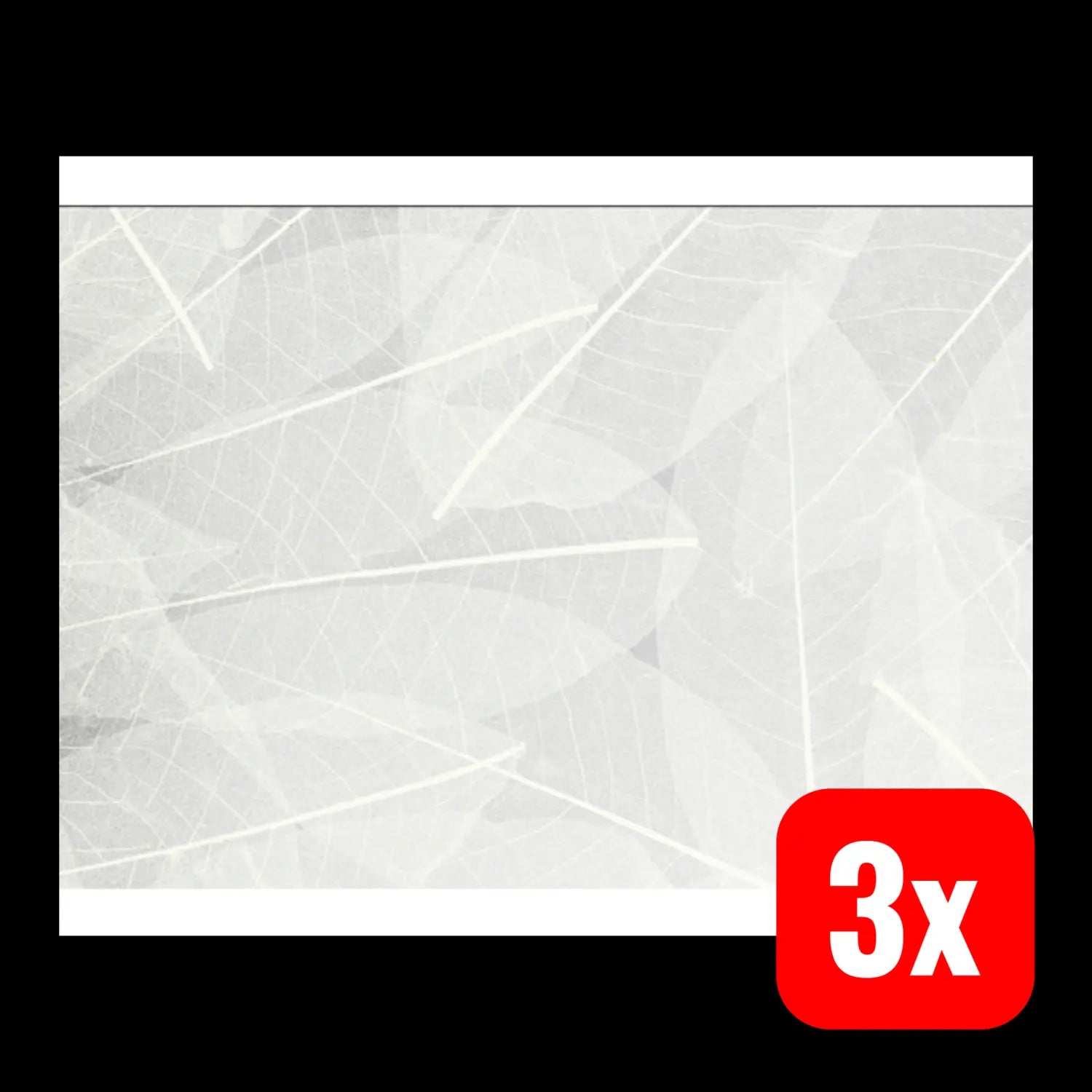 B-Ware Klebefolie Baumblätter Folie Deko Folierung Klebedeko 4er Pack 3 Sets - 9120074680395