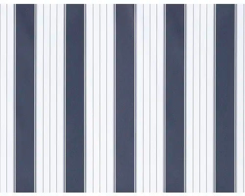 B-Ware Hornbach Klemmmarkise Balkonmarkise Sonnenschutz Markise 3x1,5 Blau Weiss - 4306516022380