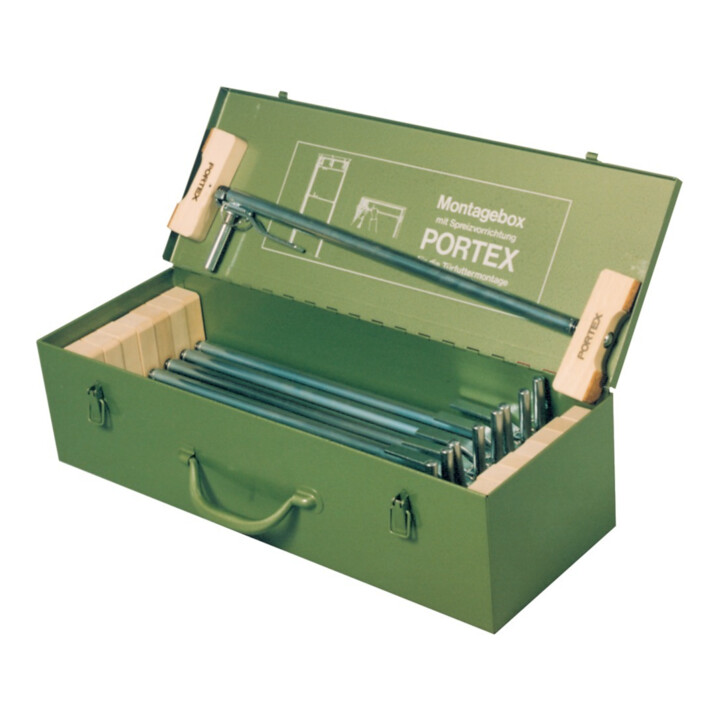 B-Ware Klemmsia Spreizvorrichtung Portex Montagestütze Türfutter 575 1000mm 9 St/Box - 4005439105407