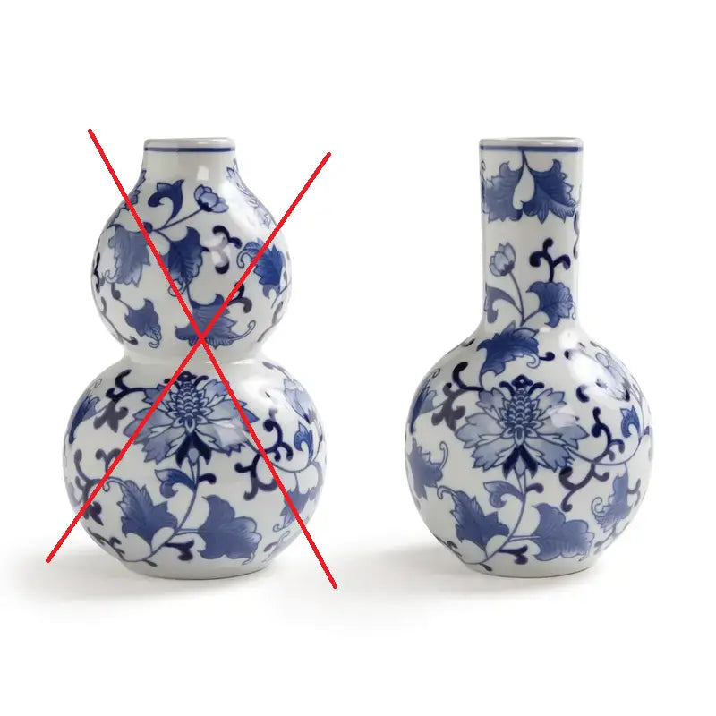 B-Ware &Klevering Vase Gefäß Dutch Delight Porzellan Blau 20 X 12 Cm Siehe Text/Foto - 8720168662569