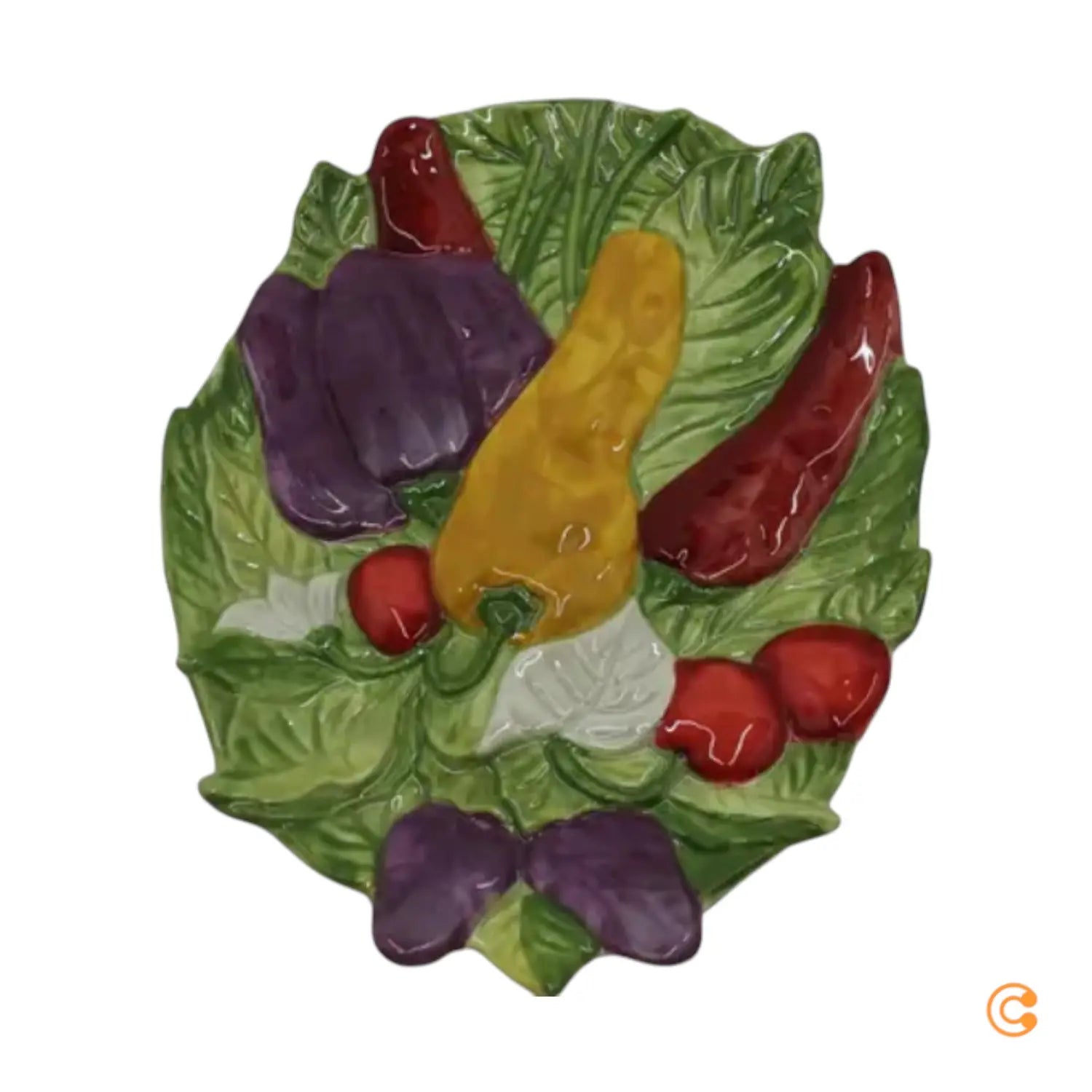 B-Ware &Klevering Legume Servierplatte Platte Tomaten Kollektion Mehrfarbig 21,5x27,5 - 8720812135432