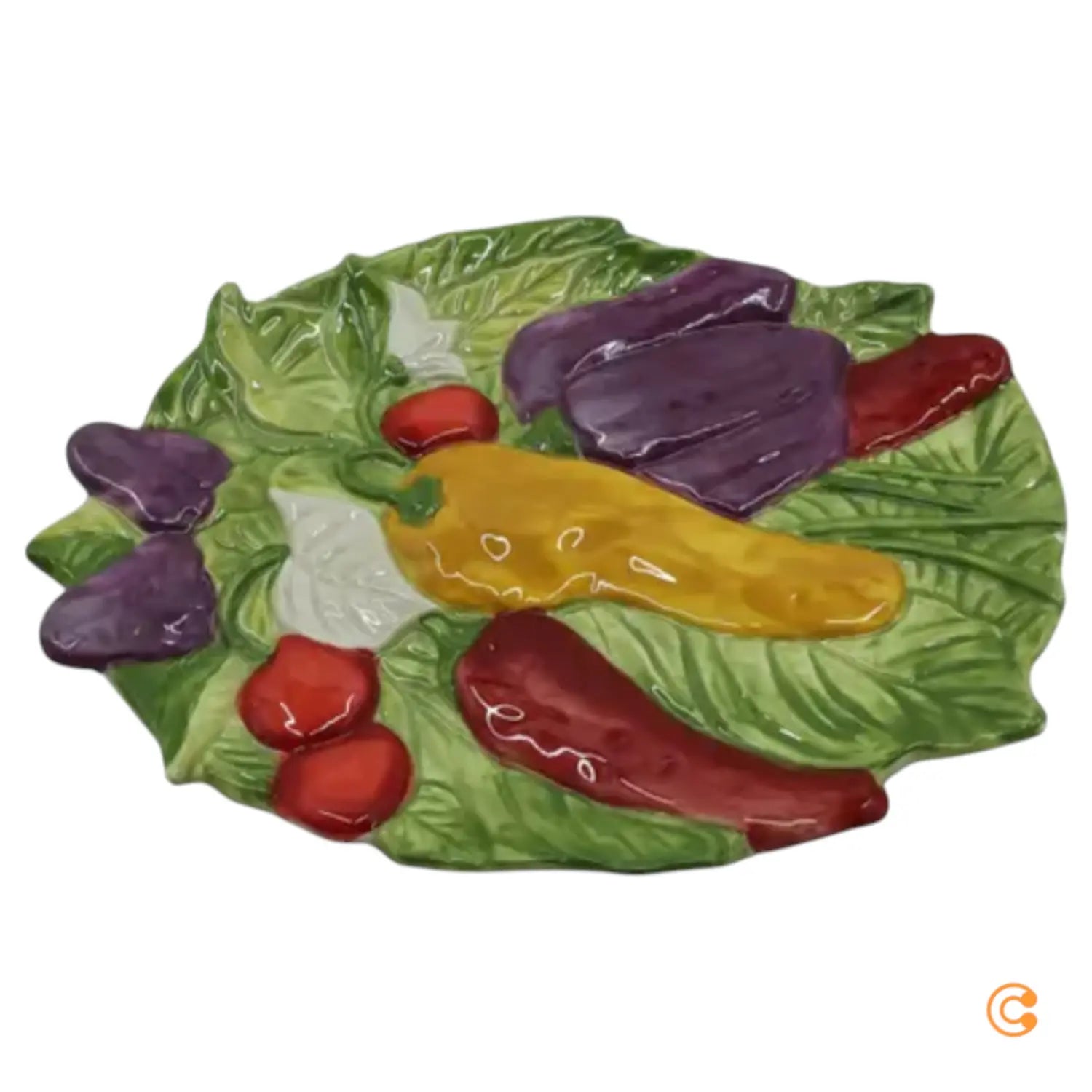 B-Ware &Klevering Legume Servierplatte Platte Tomaten Kollektion Mehrfarbig 21,5x27,5 - 8720812135432