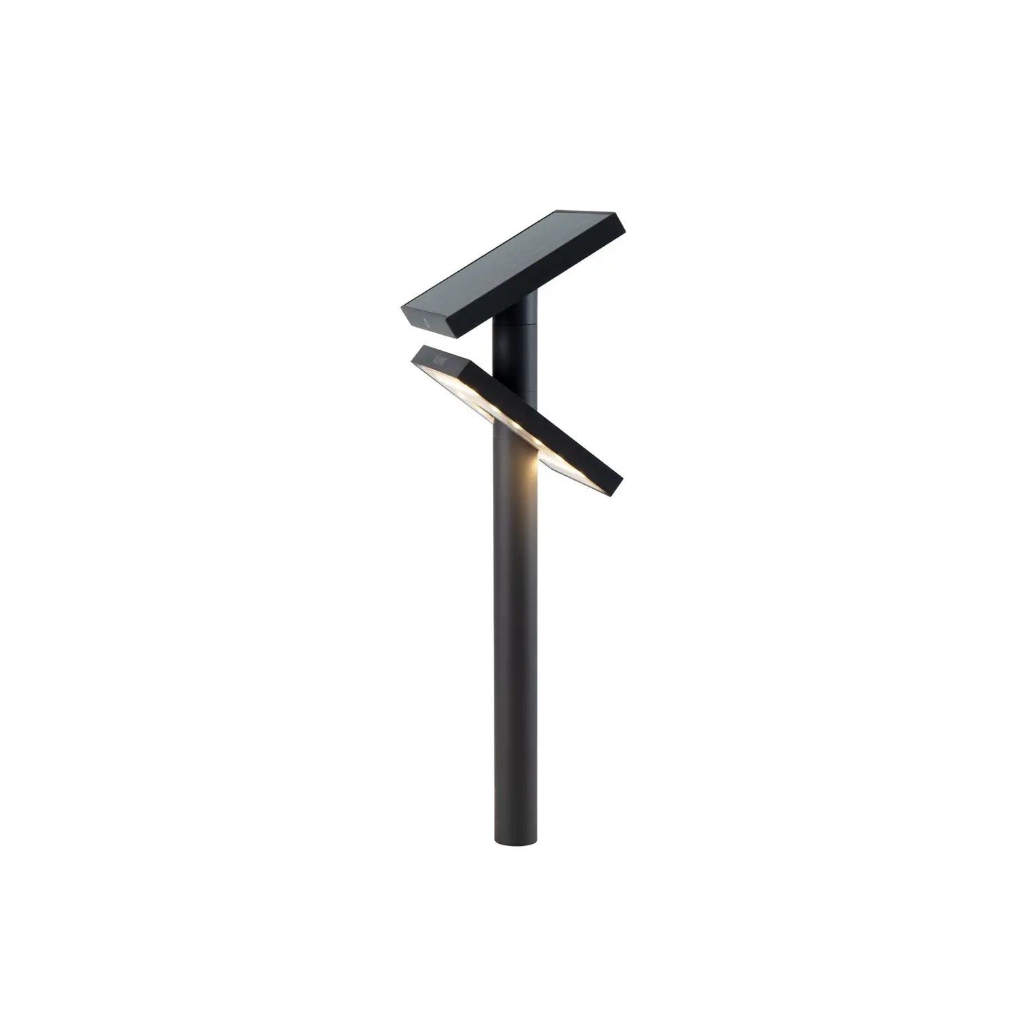 B-Ware Klewe Led Solarlampe Heliostepper Außenleuchte Anthrazit Erdspieß Ip65 Lampe - 6976853441267