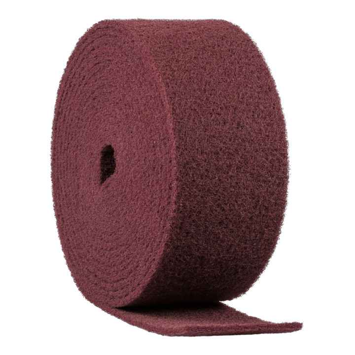 Klingspor Vliesrollen Schleifvlies Reinigung Korund Rotbraun 115x10000mm Medium B-Ware - 4014855089703