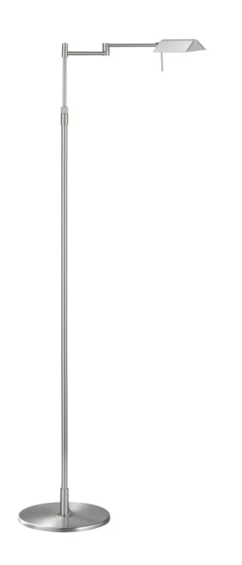 Knapstein Stehleuchte Bodenlampe LED Leuchte FINN chrom Metall Touchdimmer - 4250035814196