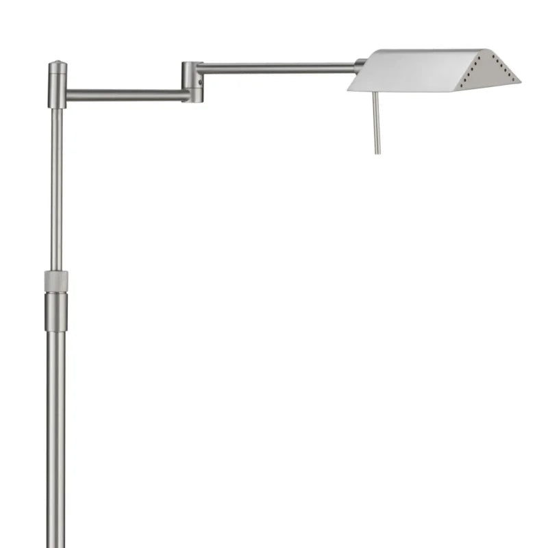 Knapstein Stehleuchte Bodenlampe LED Leuchte FINN chrom Metall Touchdimmer - 4250035814196