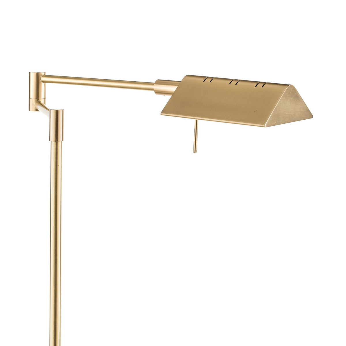 Knapstein Stehleuchte Standlampe LED Danuta verstellbar messing matt Metall - 4250035819078