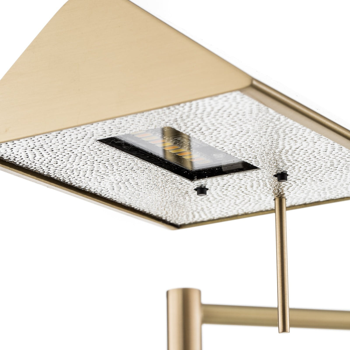 Knapstein Stehleuchte Standlampe LED Danuta verstellbar messing matt Metall - 4250035819078
