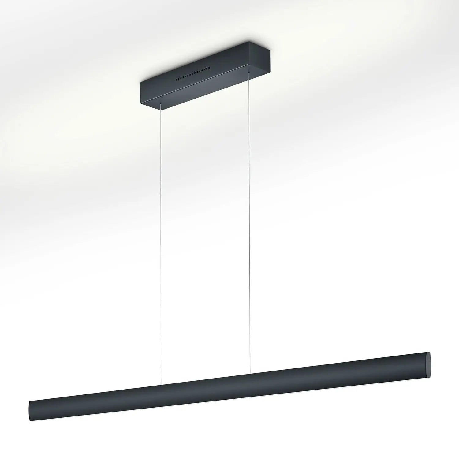 B-Ware Knapstein Hängeleuchte Pendelleuchte Led Runa Dimmbar Schwarz Metall 132 Cm - 4250035826656
