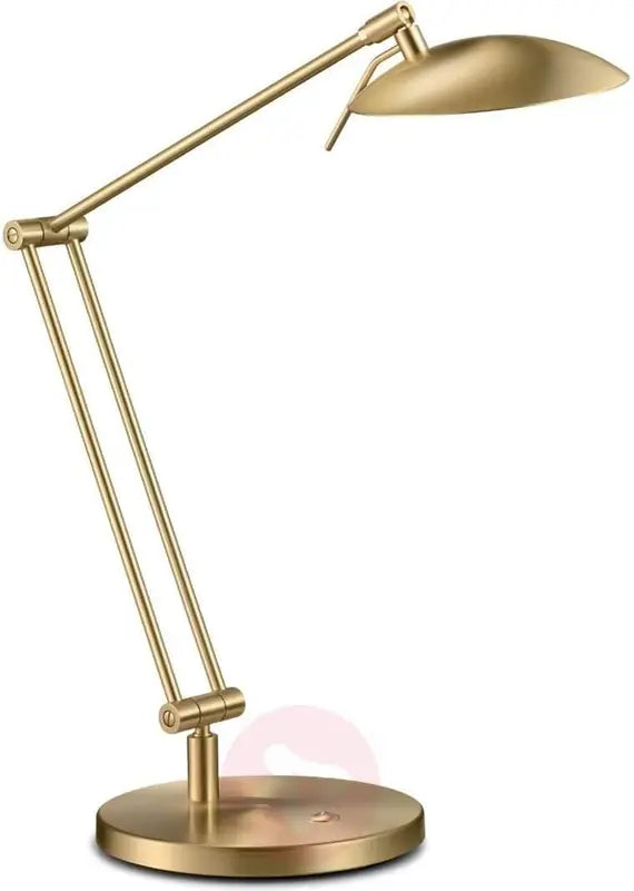 B-Ware Knapstein Led Schreibtischleuchte Lampe Coira Touchdimmer Messing Matt 50cm - 4250035816183