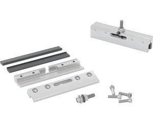 B-Ware Knauf Zubehör Beschlag Klemmbeschlag Pocket Kit Easy Glastür Schiebetür bis 80kg