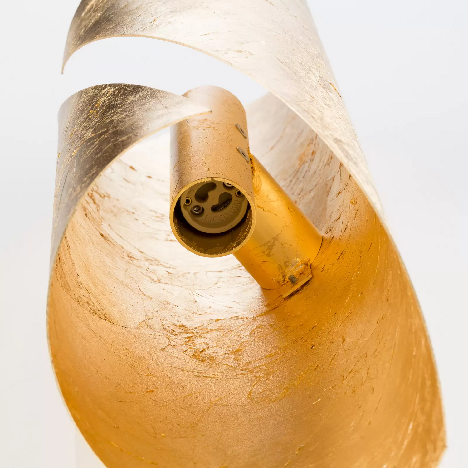 B-Ware Knikerboker Hué Blattgold Tischleuchte Tischlampe Leuchte Lampe Tischlicht Licht - 5538036