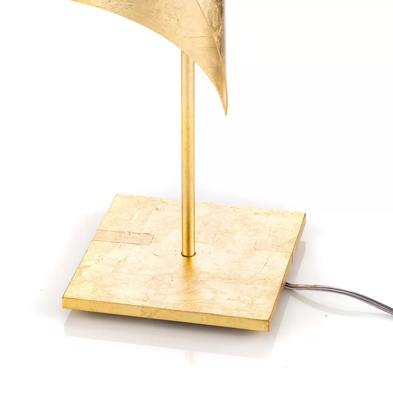 B-Ware Knikerboker Hué Blattgold Tischleuchte Tischlampe Leuchte Lampe Tischlicht Licht - 5538036