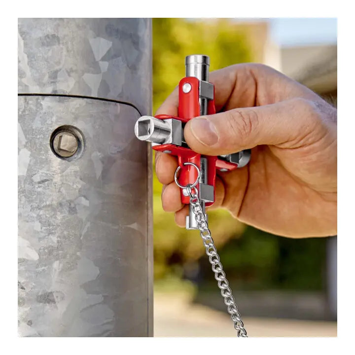 B-Ware Knipex Universalschlüssel Schaltschrankschlüssel Gebäudetechnik Heizung 96 Mm - 4003773071334