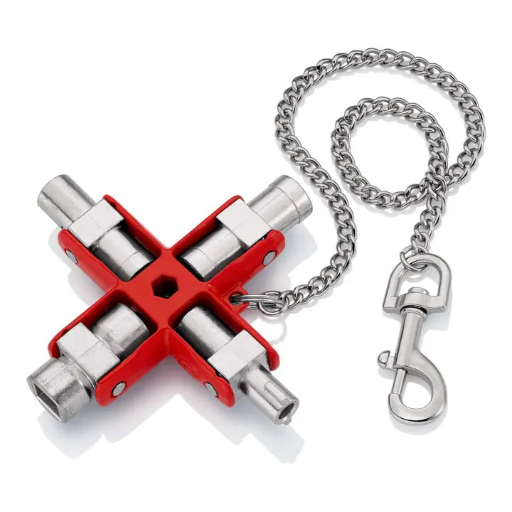 B-Ware Knipex Universalschlüssel Schaltschrankschlüssel Gebäudetechnik Heizung 96 Mm - 4003773071334