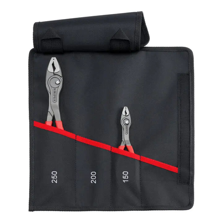 B-Ware Knipex Zange Greifwerkzeug Twin Grip Frontzange Set 2teilig Rolltasche 330 Mm - 4003773092094