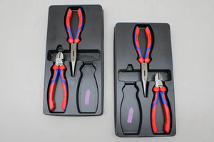 C-Ware Knipex 00 20 11 Werkstatt Zangen Set  Flachrund  Kombizange Siehe Text/ 2 Sets