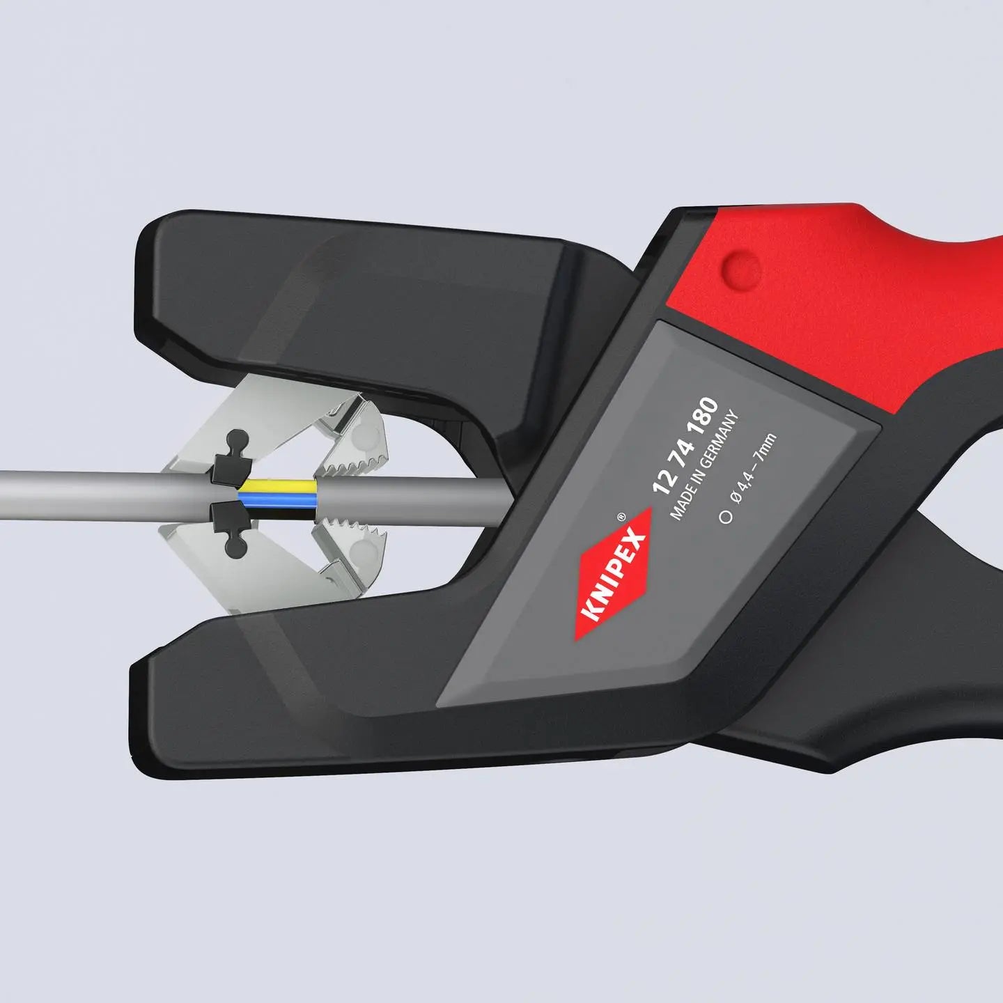B-Ware Knipex Automatische Abmantelungszange Kabelwerkzeug Abisolierzange 4 4 Bis 7 5mm - 4003773092667