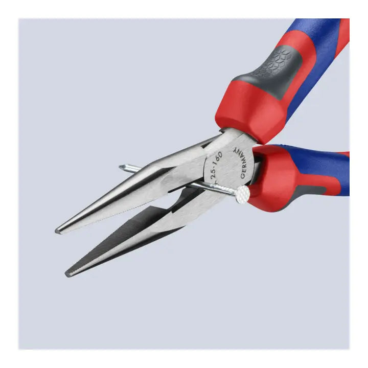 B-Ware Knipex Flachrundzange Radiozange Zange Schneide Comfort Griffe Schwarz 160 Mm - 4003773023166