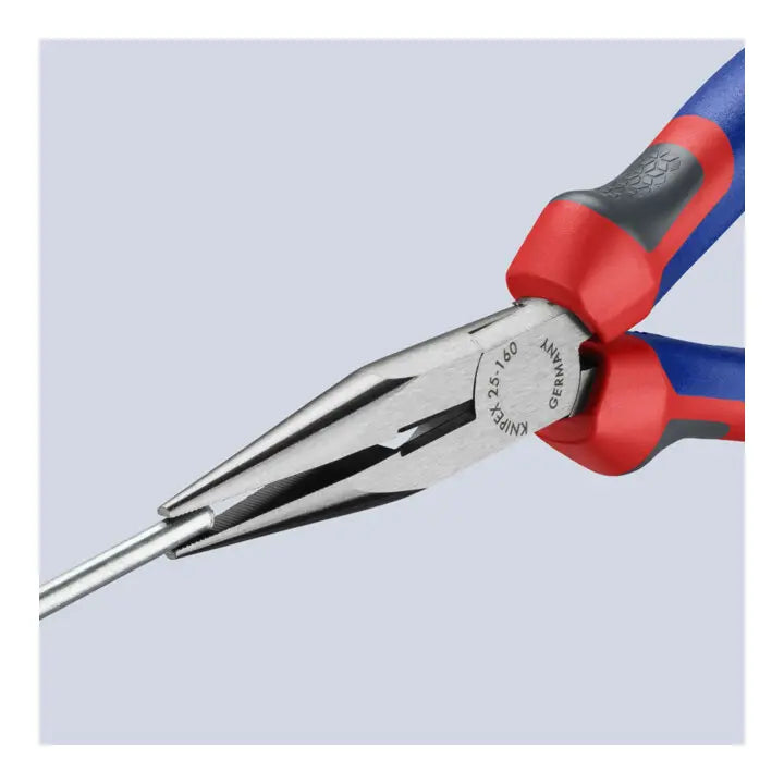 B-Ware Knipex Flachrundzange Radiozange Zange Schneide Comfort Griffe Schwarz 160 Mm - 4003773023166