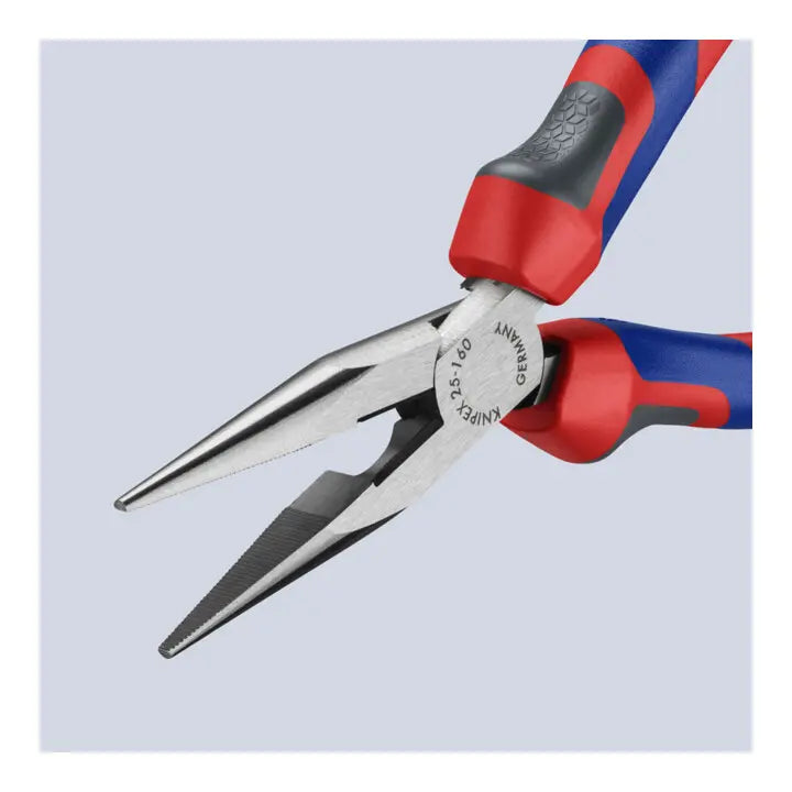 B-Ware Knipex Flachrundzange Radiozange Zange Schneide Comfort Griffe Schwarz 160 Mm - 4003773023166