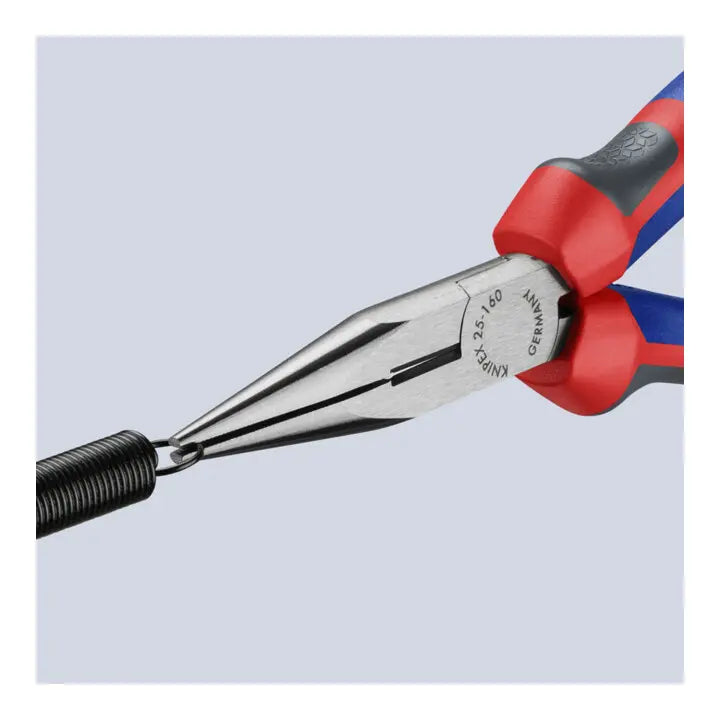 B-Ware Knipex Flachrundzange Radiozange Zange Schneide Comfort Griffe Schwarz 160 Mm - 4003773023166