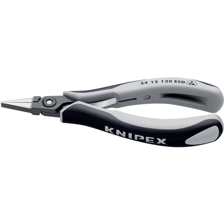 Knipex 34 12 130 Esd Flachzange Zange Chrom Vanadium Kugellagerstahl 135mm B-Ware - 4003773061632