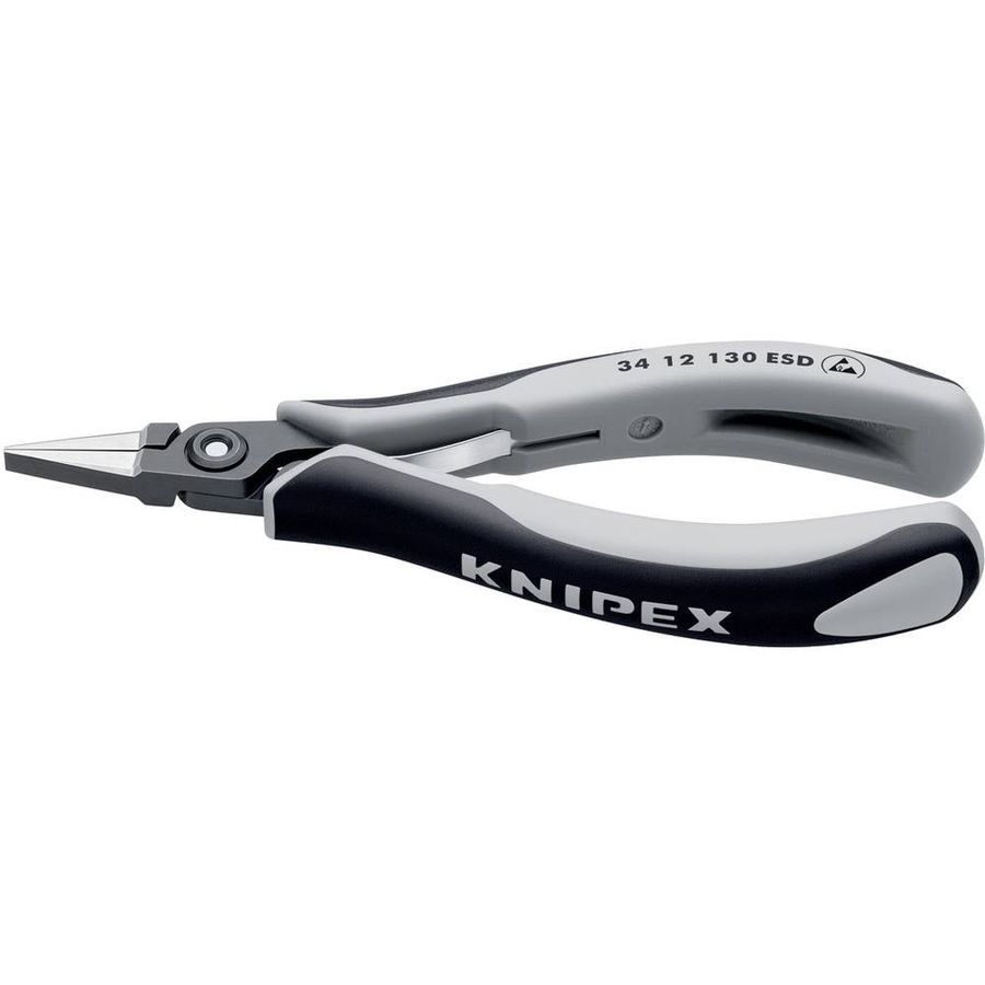 Knipex 34 12 130 Esd Flachzange Zange Chrom Vanadium Kugellagerstahl 135mm B-Ware - 4003773061632
