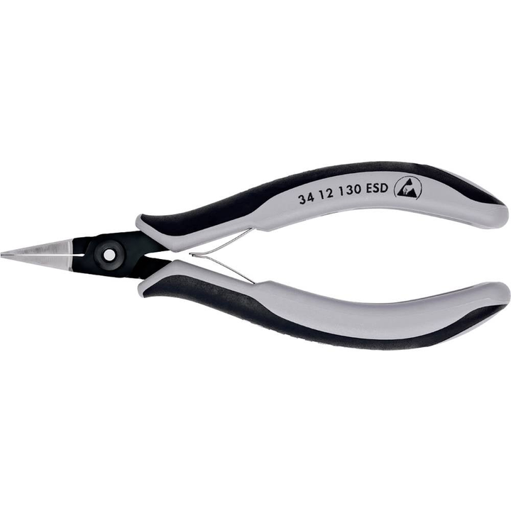 Knipex 34 12 130 Esd Flachzange Zange Chrom Vanadium Kugellagerstahl 135mm B-Ware - 4003773061632
