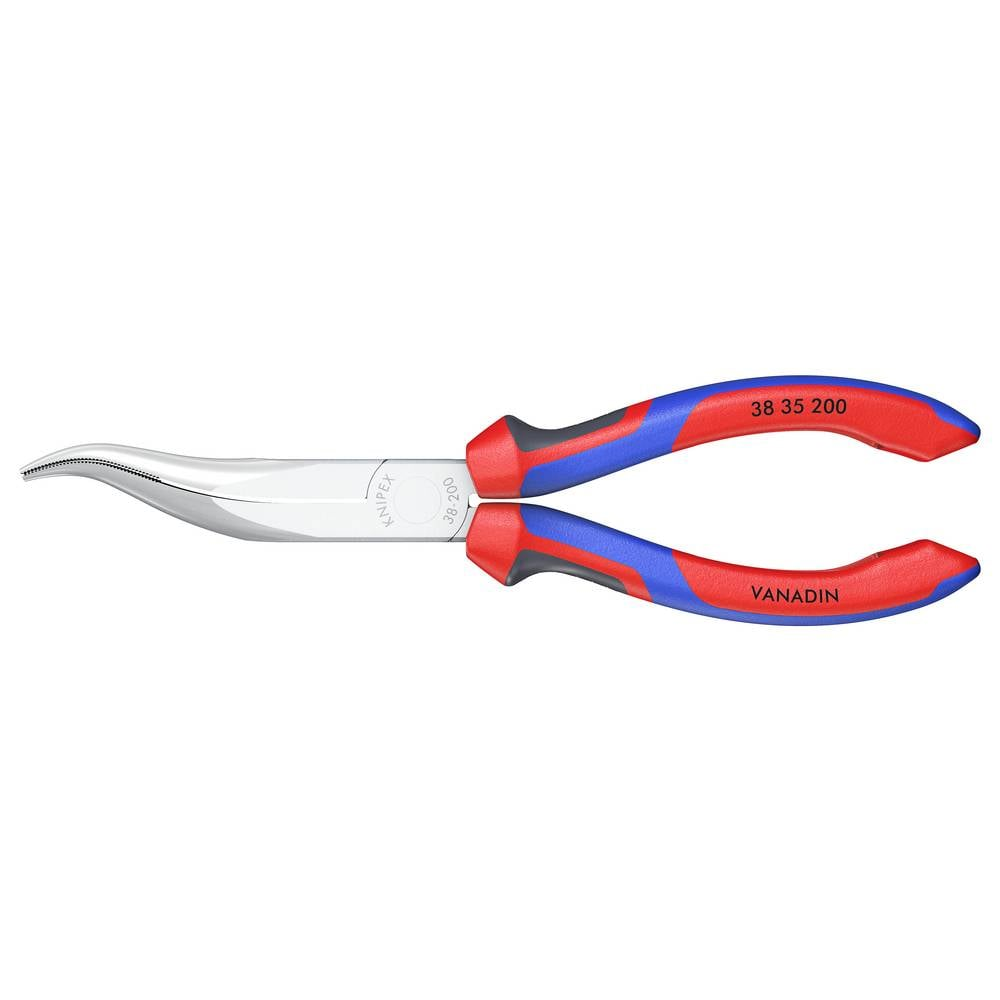 Knipex Flachrundzange Zange Gerade Vanadium Elektrostahl 200 Mm B-Ware - 4003773017134
