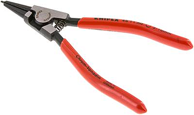 B-Ware Knipex 46 11 A0 Seegeringzange Zange Für Außenringe 3 10 Mm Spitzenform Gerade - 4003773033950