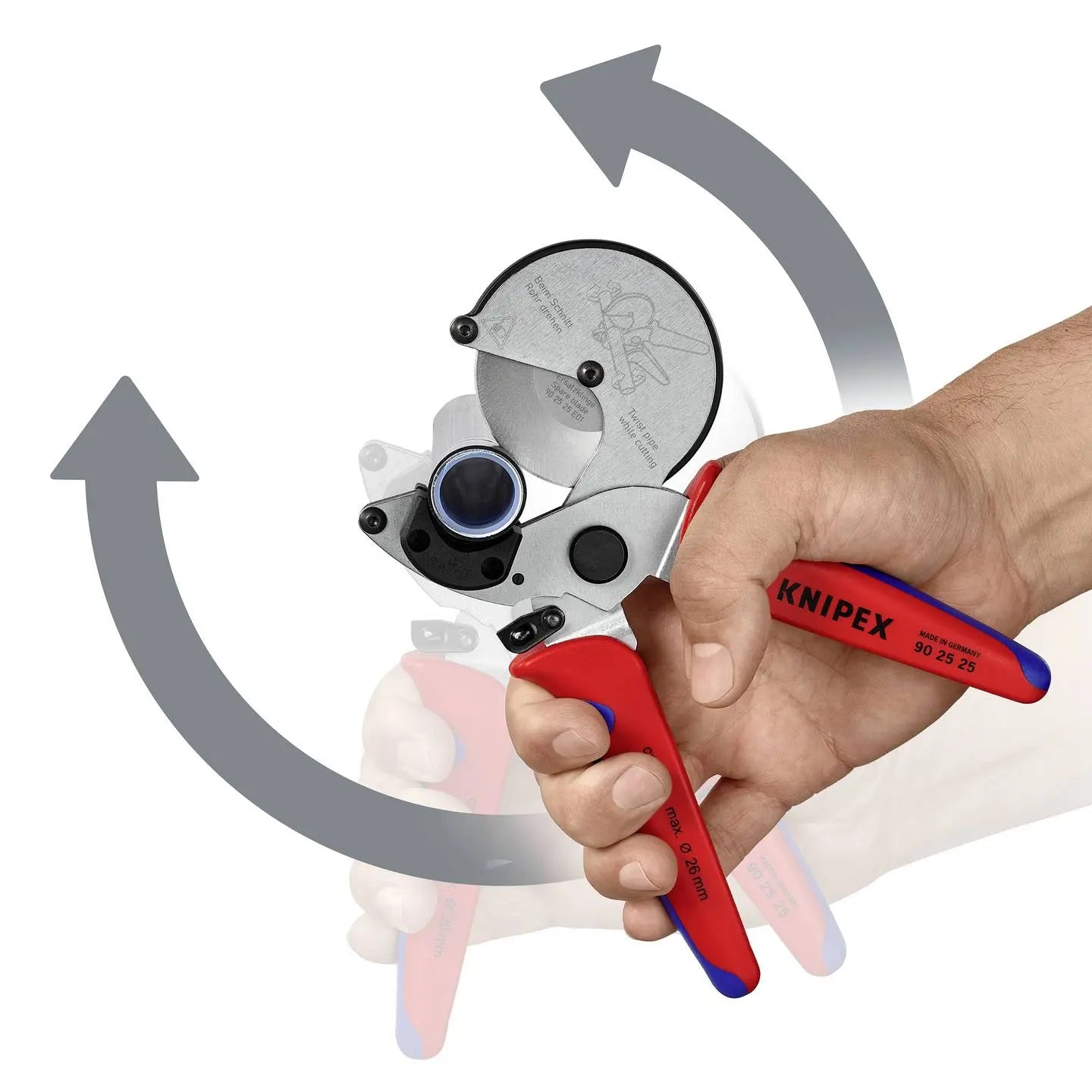 B-Ware Knipex Rohrschneider Rohrabschneider Für Verbund  Und Kunststoffrohre Bis ø 26mm - 4003773088714