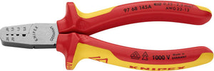 B-Ware Crimpzange Knipex 97 68 145 A Aderendhülsen 0.25 bis 2.5 mm²