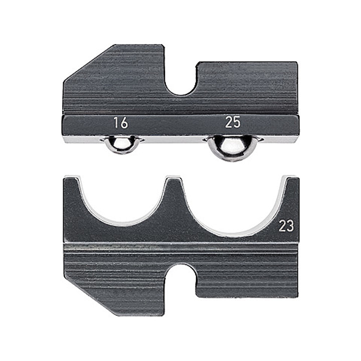 Knipex Crimpeinsatz Für Unisolierte Kabelschuhe Und Steckverbinder 16/25mm² B-Ware - 4003773052135