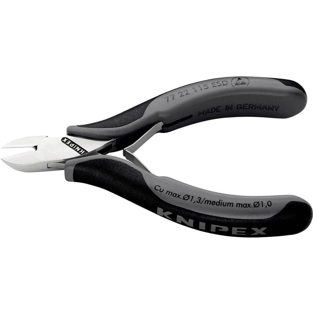 B-Ware Knipex Seitenschneider Zange Elektronik Esd 77 22 115 Elektronikseitenschneider - 4003773025115