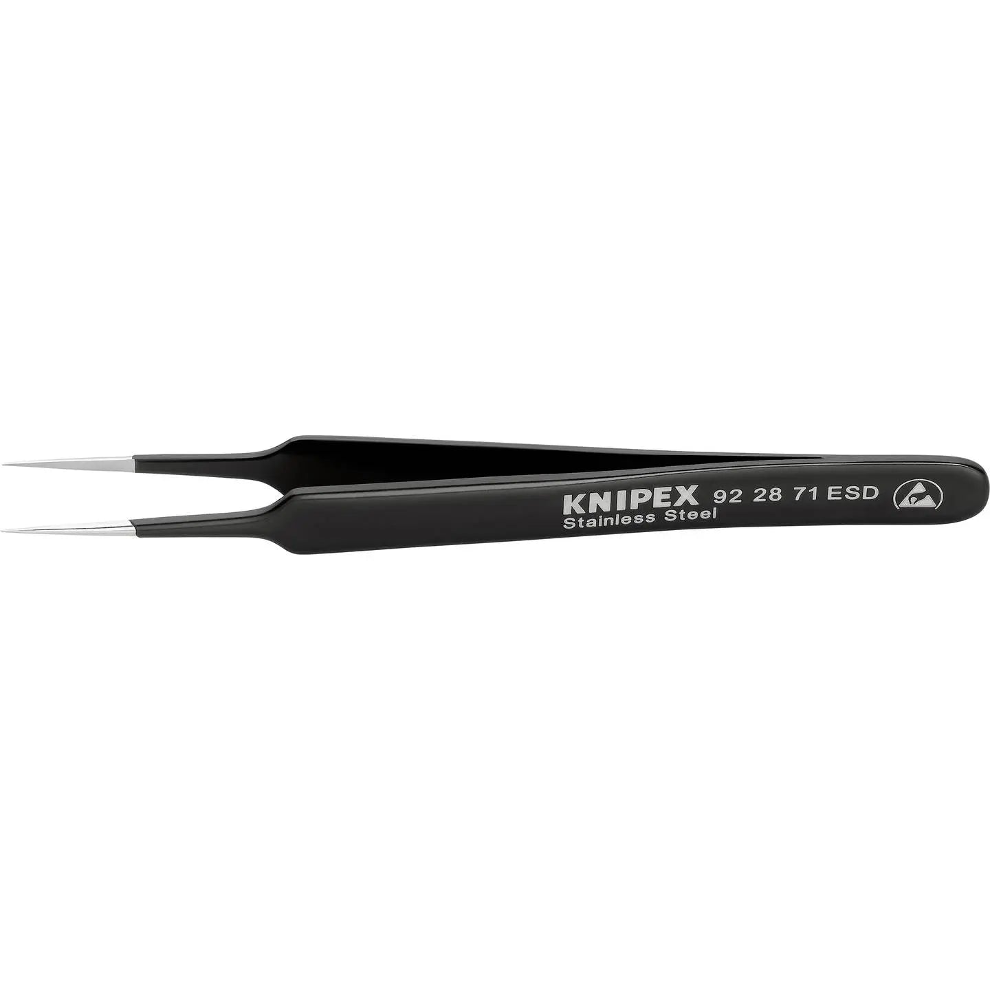 B-Ware Knipex Präzisionspinzette Pinzette Esd Nadel Chrom Nickel Stahl 4 Stück - 4003773054795