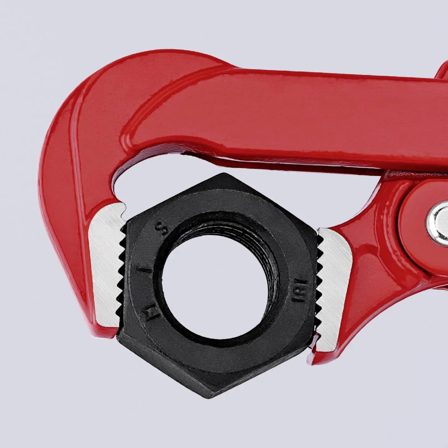 B-Ware Knipex Eckrohrzange Rohrzange 90 Grad Chrom Vanadium Rot 83 10 040 ø130mm  - 4003773022336