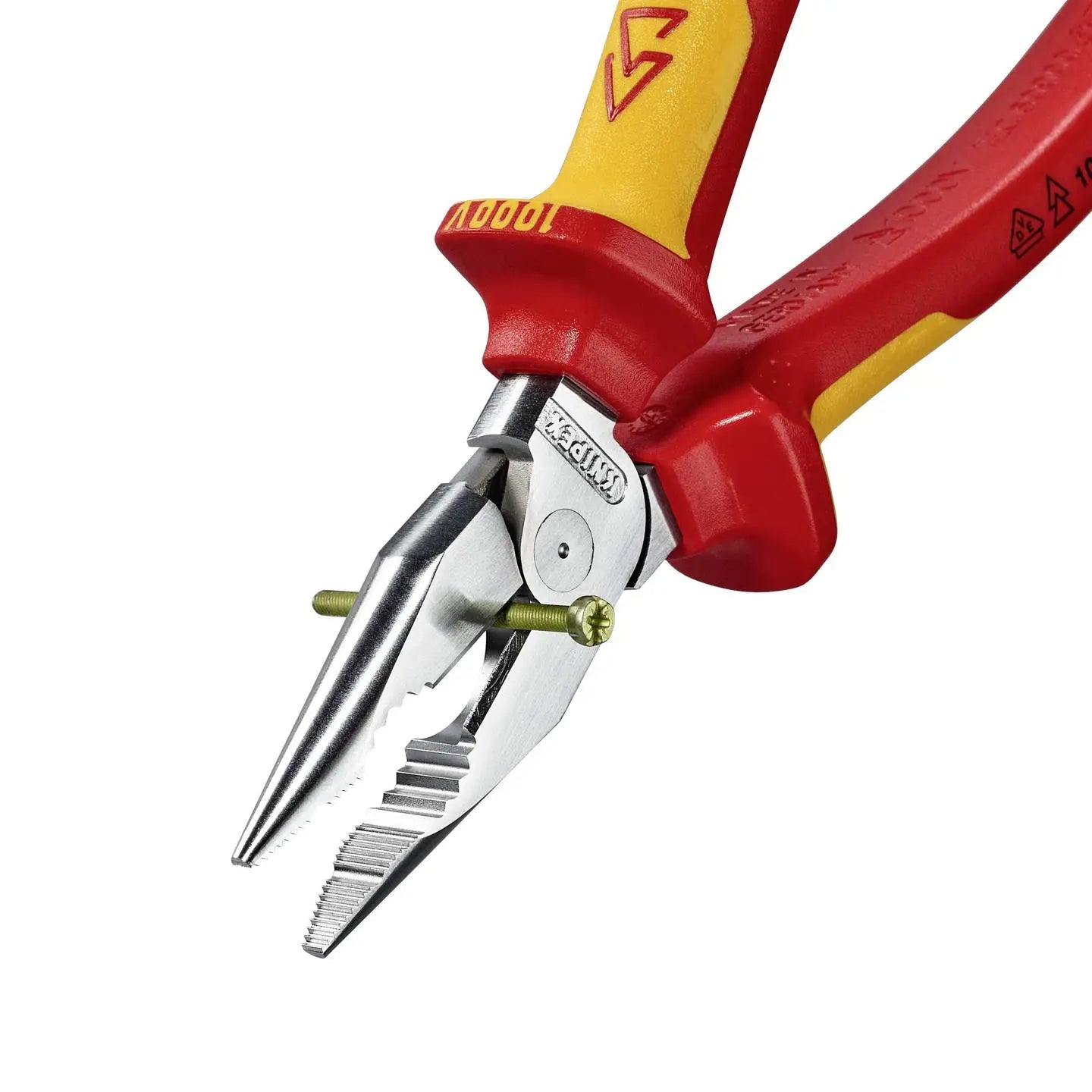 B-Ware Knipex Kombizange Zange Spitzkombizange Vde 08 26 185 Kraftzange 185 Mm Spitz - 4003773088356