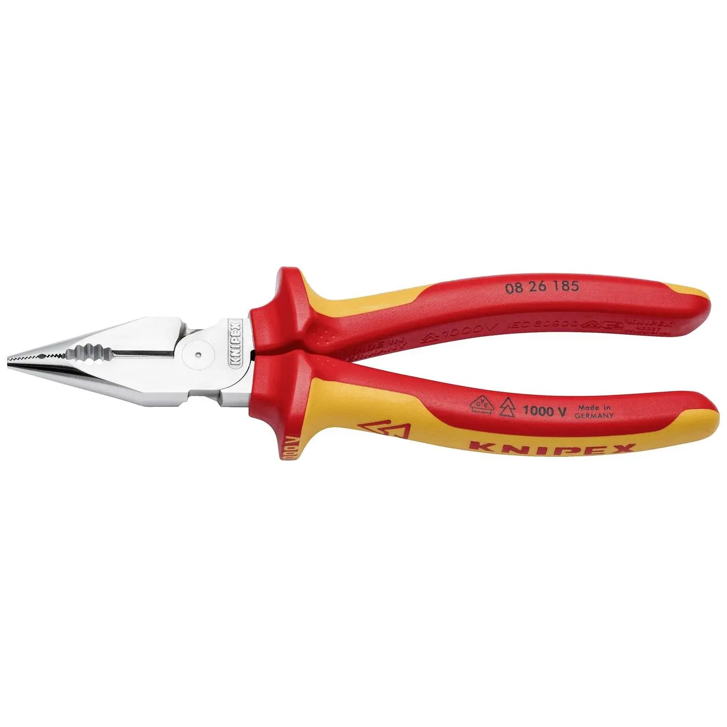 B-Ware Knipex Kombizange Zange Spitzkombizange Vde 08 26 185 Kraftzange 185 Mm Spitz - 4003773088356