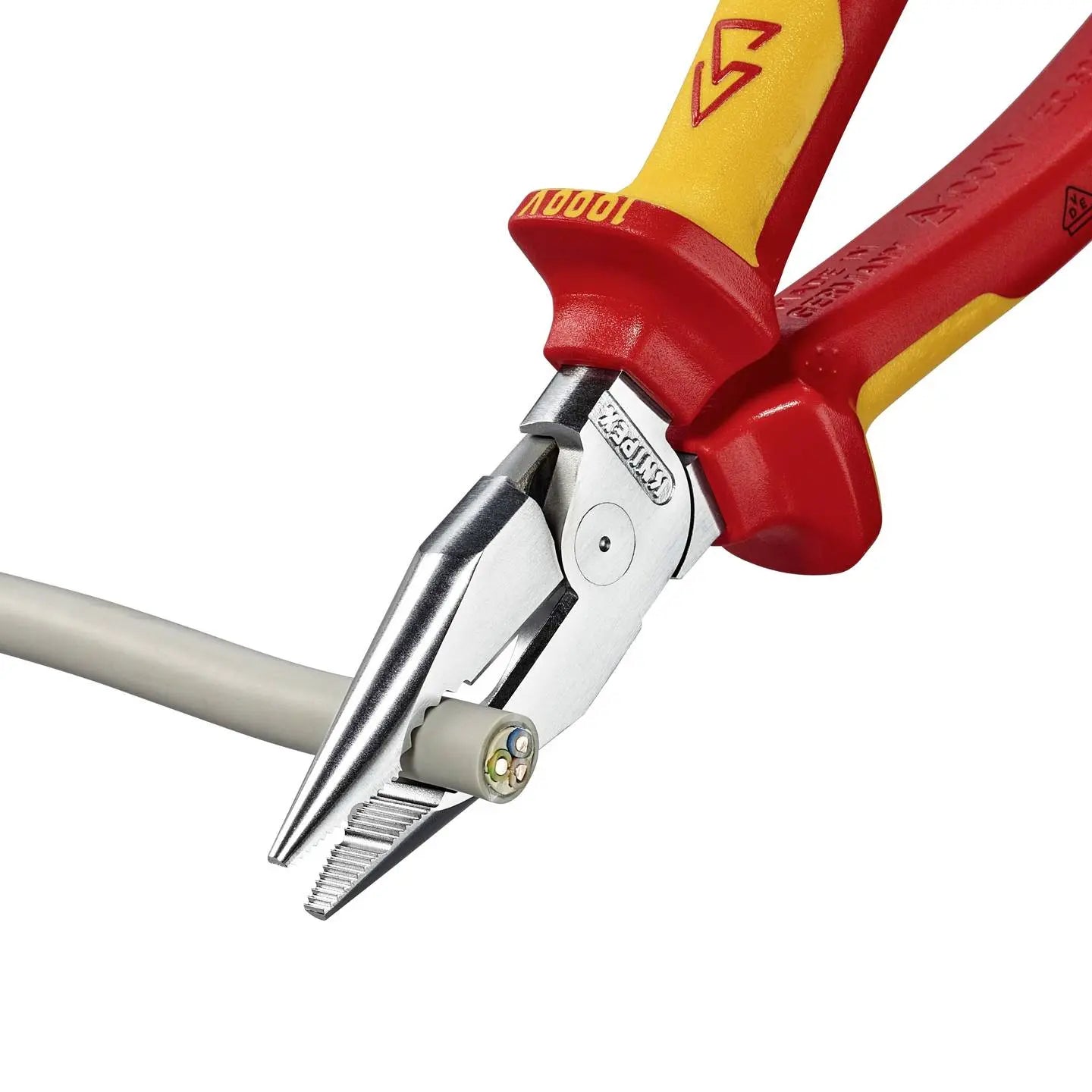 B-Ware Knipex Kombizange Zange Spitzkombizange Vde 08 26 185 Kraftzange 185 Mm Spitz - 4003773088356